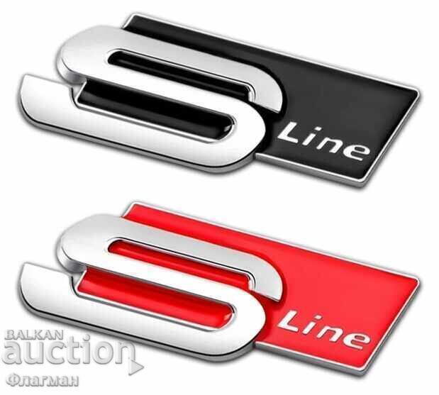 Livrarea Embleme din aluminiu "S Line" pentru Audi