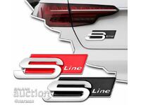 Embleme din aluminiu "S Line" pentru Audi
