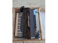 Acordeon antic german Veltmaister Meteor 120 basi