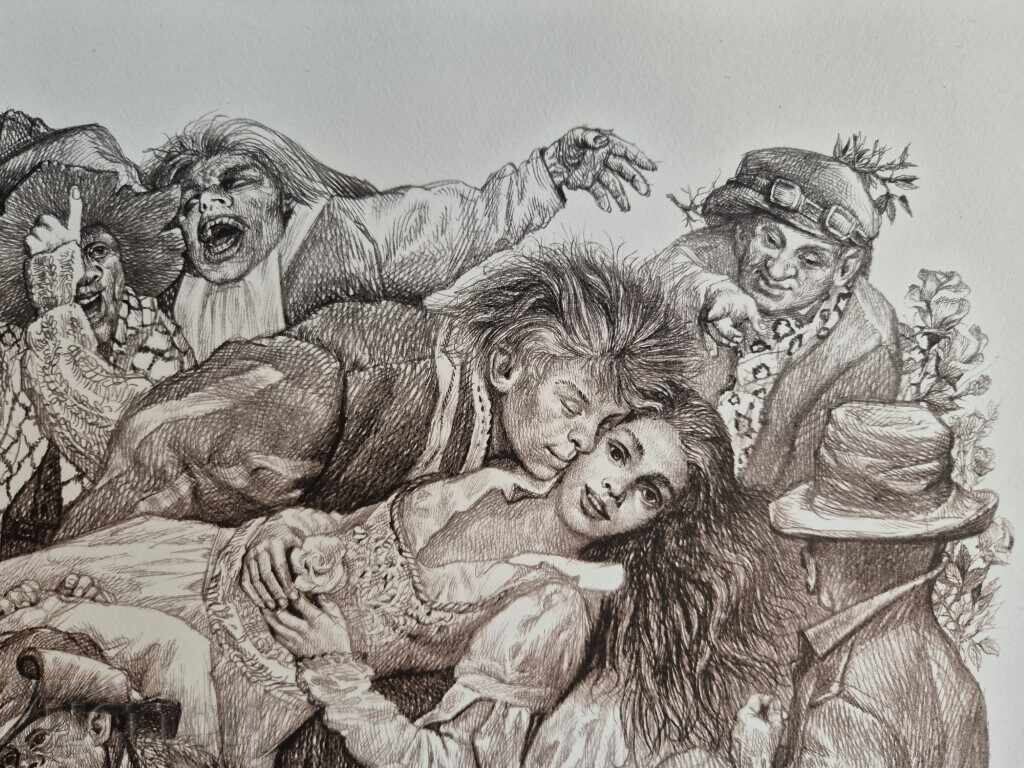 Licitație ROBERT BARÂMOV 1966 - 2021 Albă ca Zăpada III 2016g. litografie Licitație ROBERT BARÂMOV 1966 - 2021 Albă ca Zăpada III 2016g. litografie