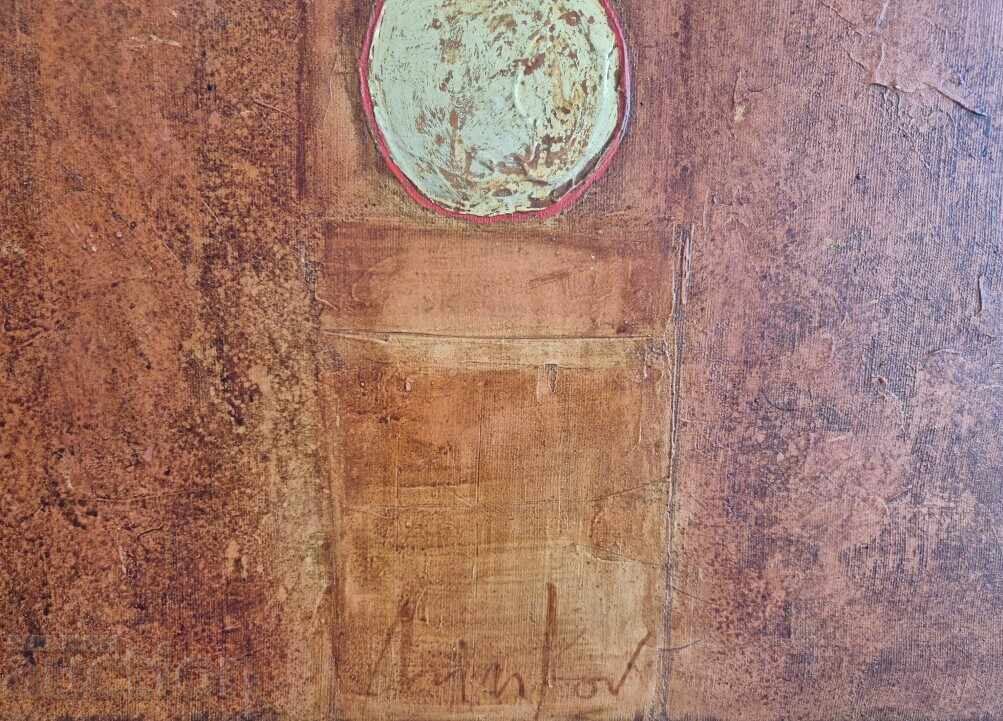 Auction  Dimitar Minkov Apple 2006 modern and stylish painting