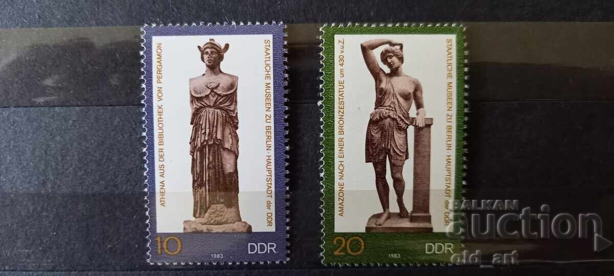 Timbre poștale - RDG, Muzeul de Stat Berlin Statui Antice