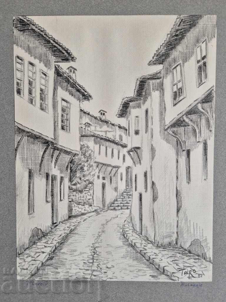 Sava Shopov - Tarot 1911-1996 Plovdiv 1982, desen de maestru cu preț 210.00 BGN | € 107.37 Sava Shopov - Tarot 1911-1996 Plovdiv 1982, desen de maestru cu preț 210.00 BGN | € 107.37