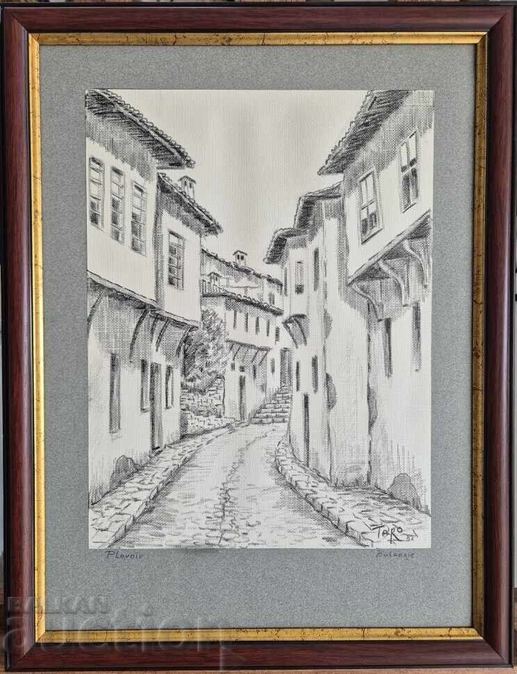 Sava Shopov - Tarot 1911-1996 Plovdiv 1982, desen de maestru Sava Shopov - Tarot 1911-1996 Plovdiv 1982, desen de maestru