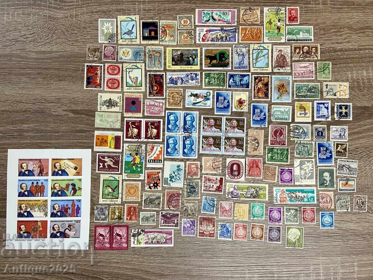 Комплект пощенски марки #1 - 5 Комплект пощенски марки #1 - 5