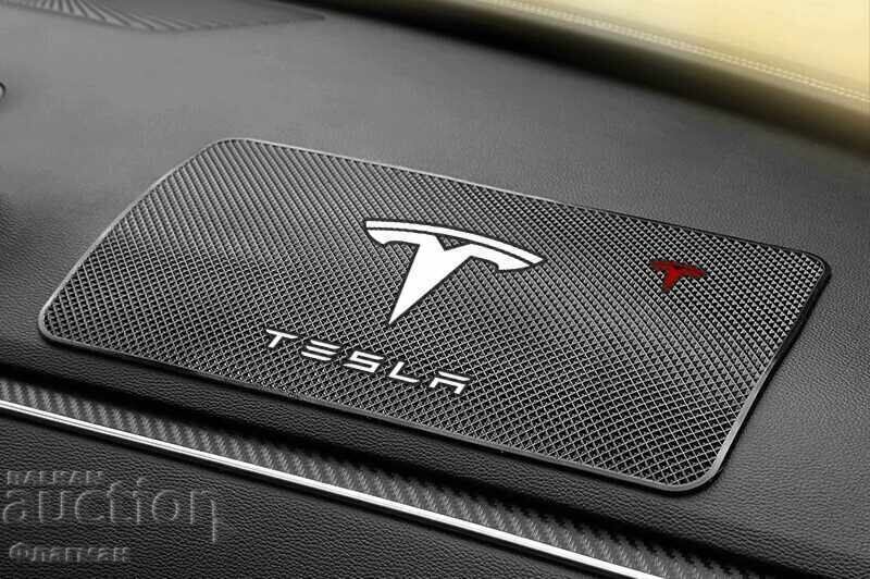 Dashboard underlay for "TESLA"