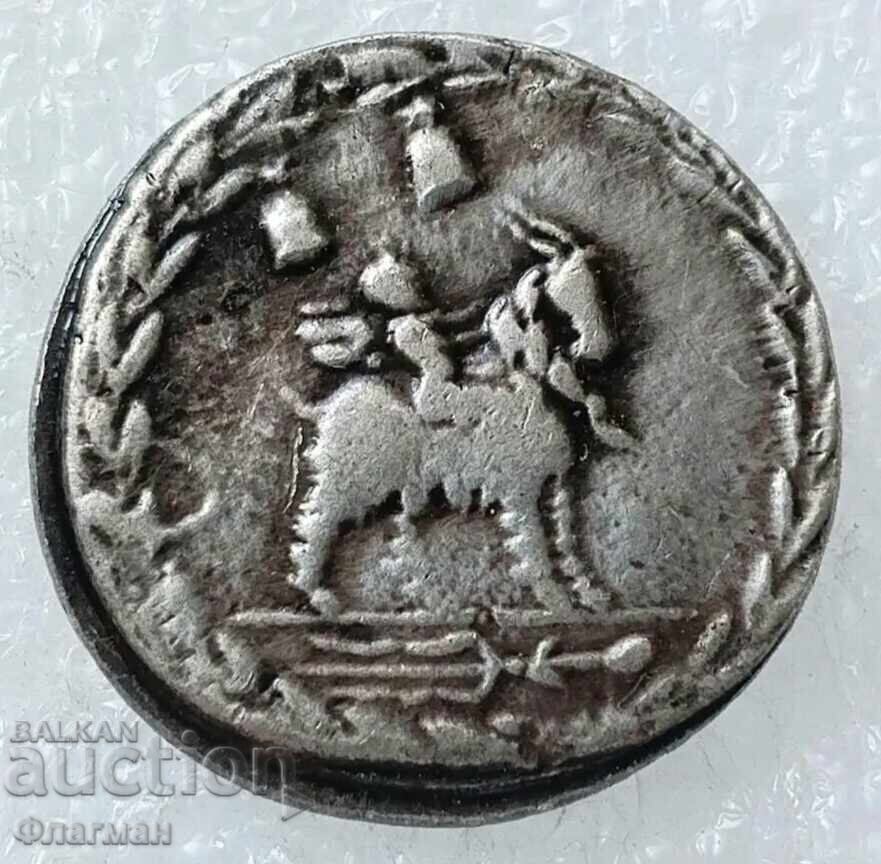 Δηνάριον Μ. Φοντέιου, 85 π.Χ. - ΑΝΤΙΓΡΑΦΗ με τιμή € 20.00 | 39.12 BGN