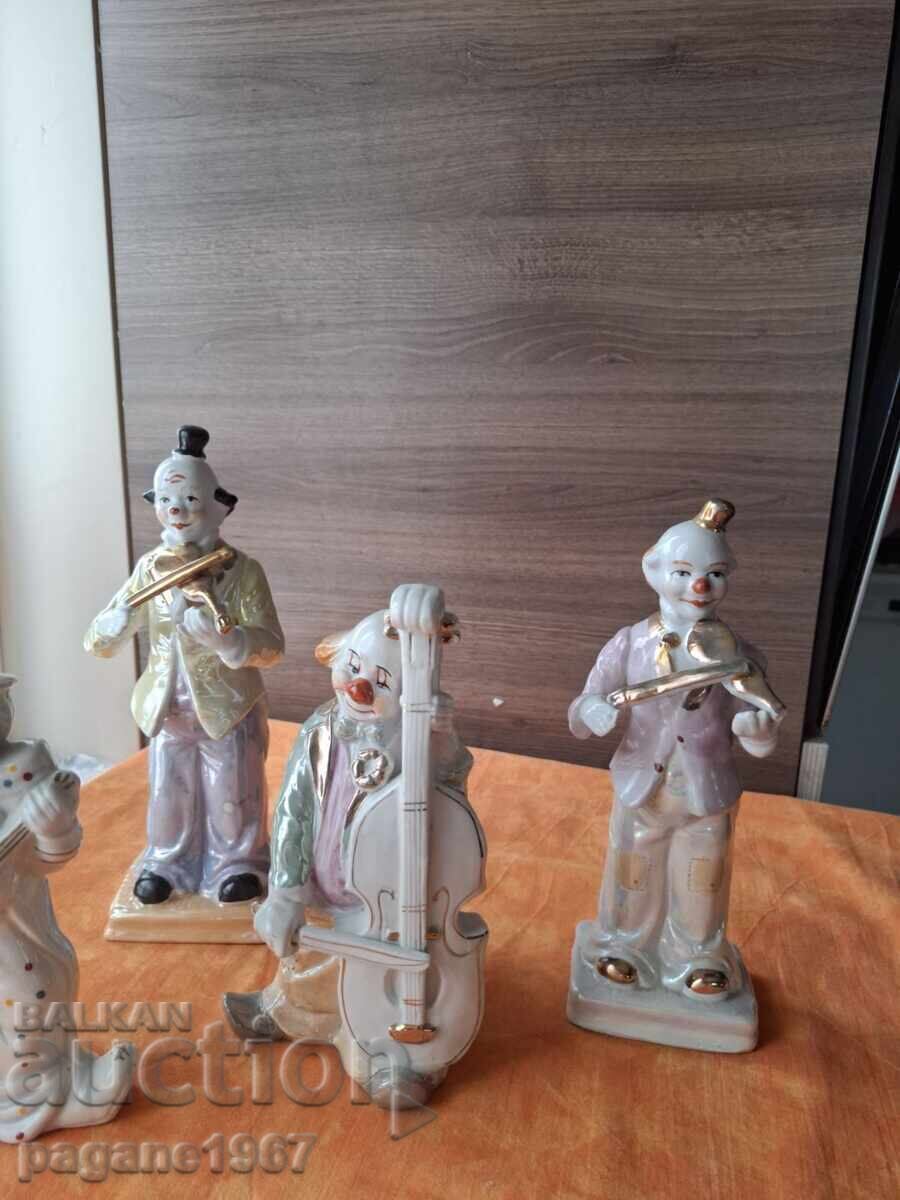 Аукцион Порцеланови клоуни без маркировки