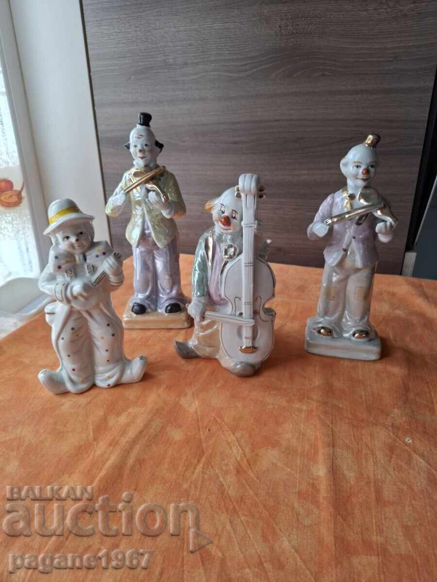 Порцеланови клоуни без маркировки