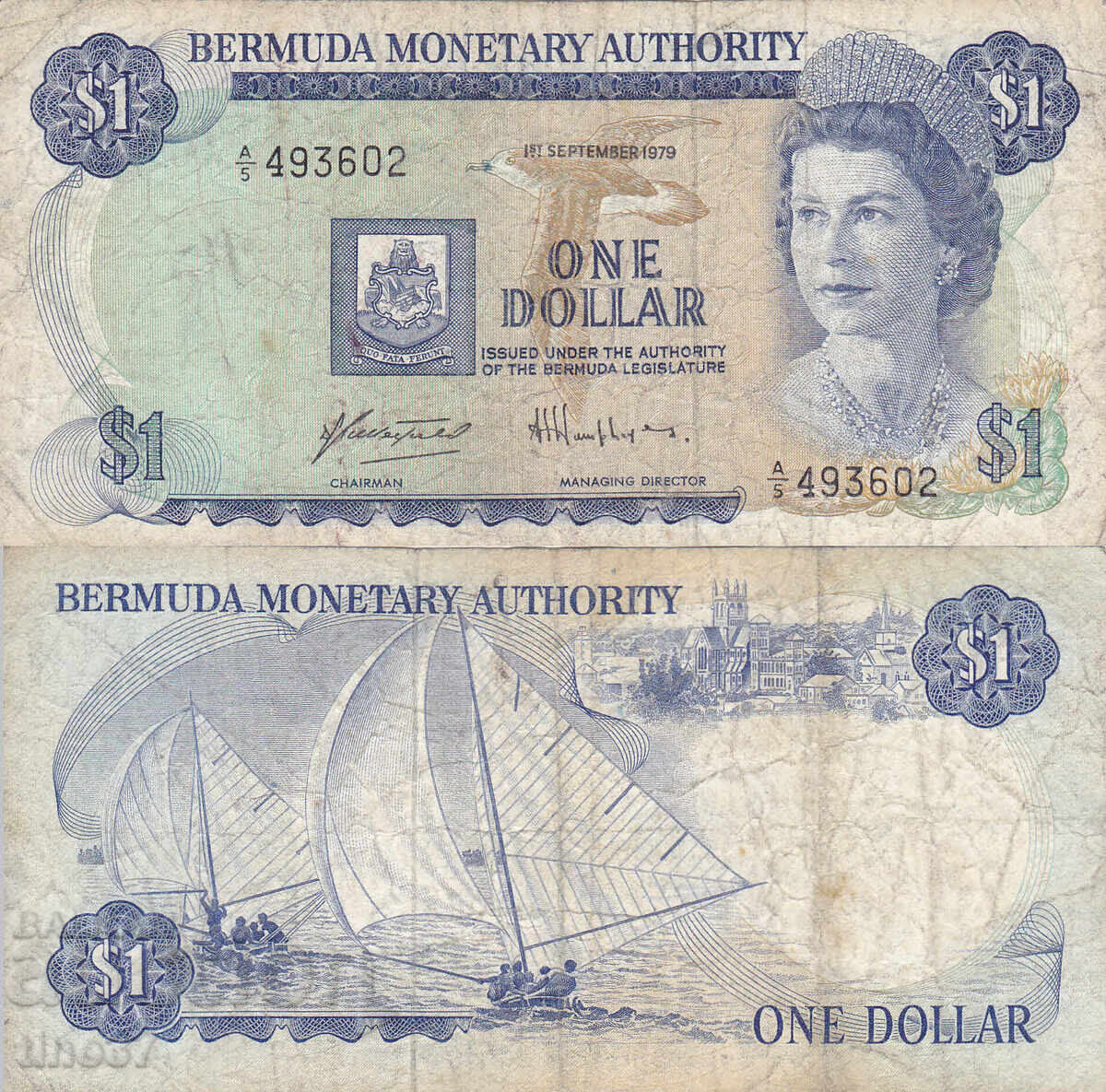 tino37- ΜΠΕΡΜΟΥΔΑ - 1 ΔΟΛΑΡΙΟ - 1979 tino37- ΜΠΕΡΜΟΥΔΑ - 1 ΔΟΛΑΡΙΟ - 1979