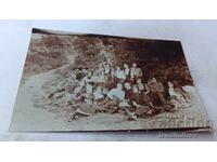 Photo of Vladaia Schoolgirls with their Teacher 1917