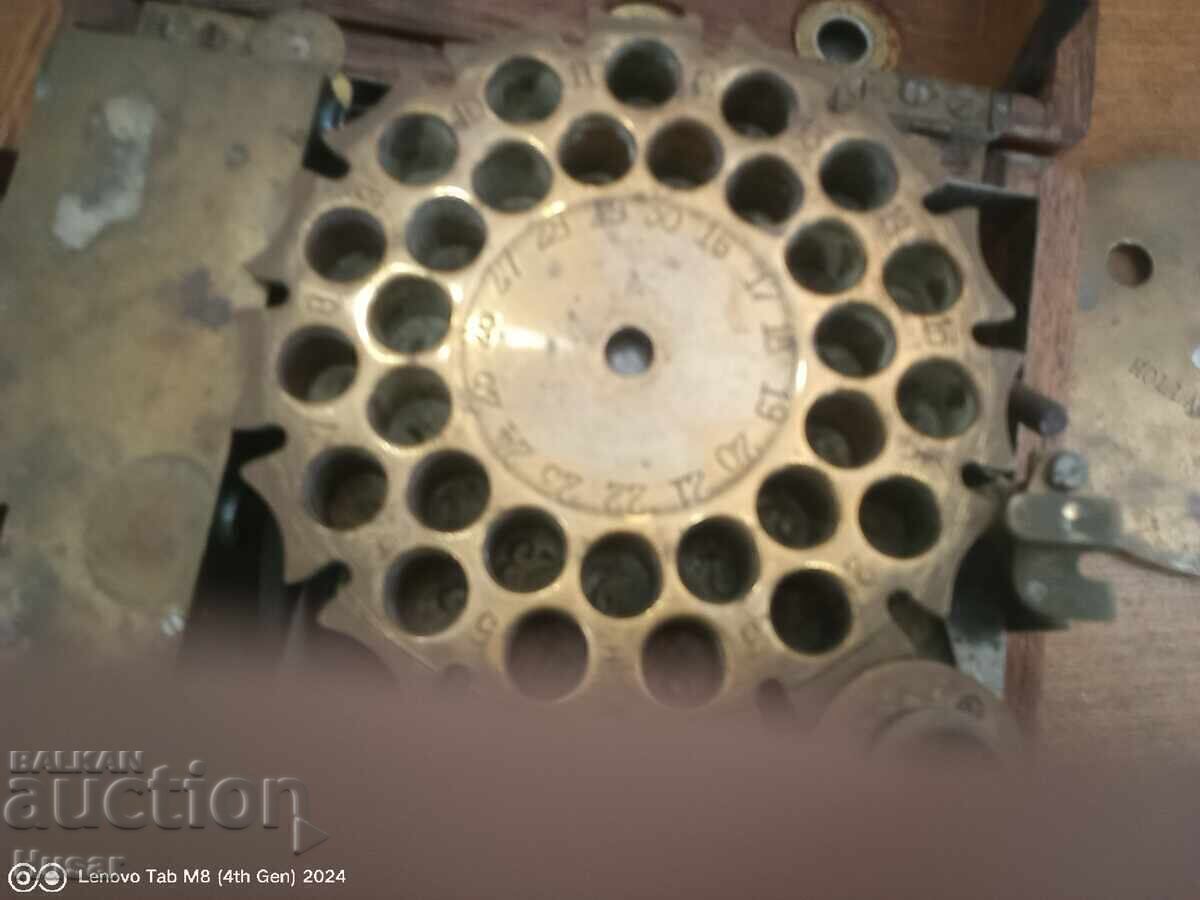 Гълъб, гълъби специфичен часовник за отчитане на състезание - 6