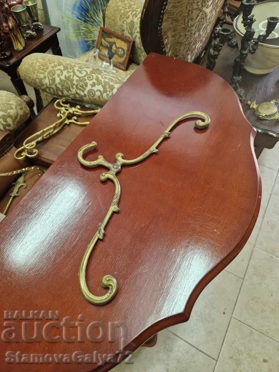 Beautiful antique English bronze coat rack Beautiful antique English bronze coat rack
