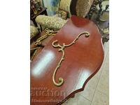 Frumoasă umeraș antic din bronz englezesc