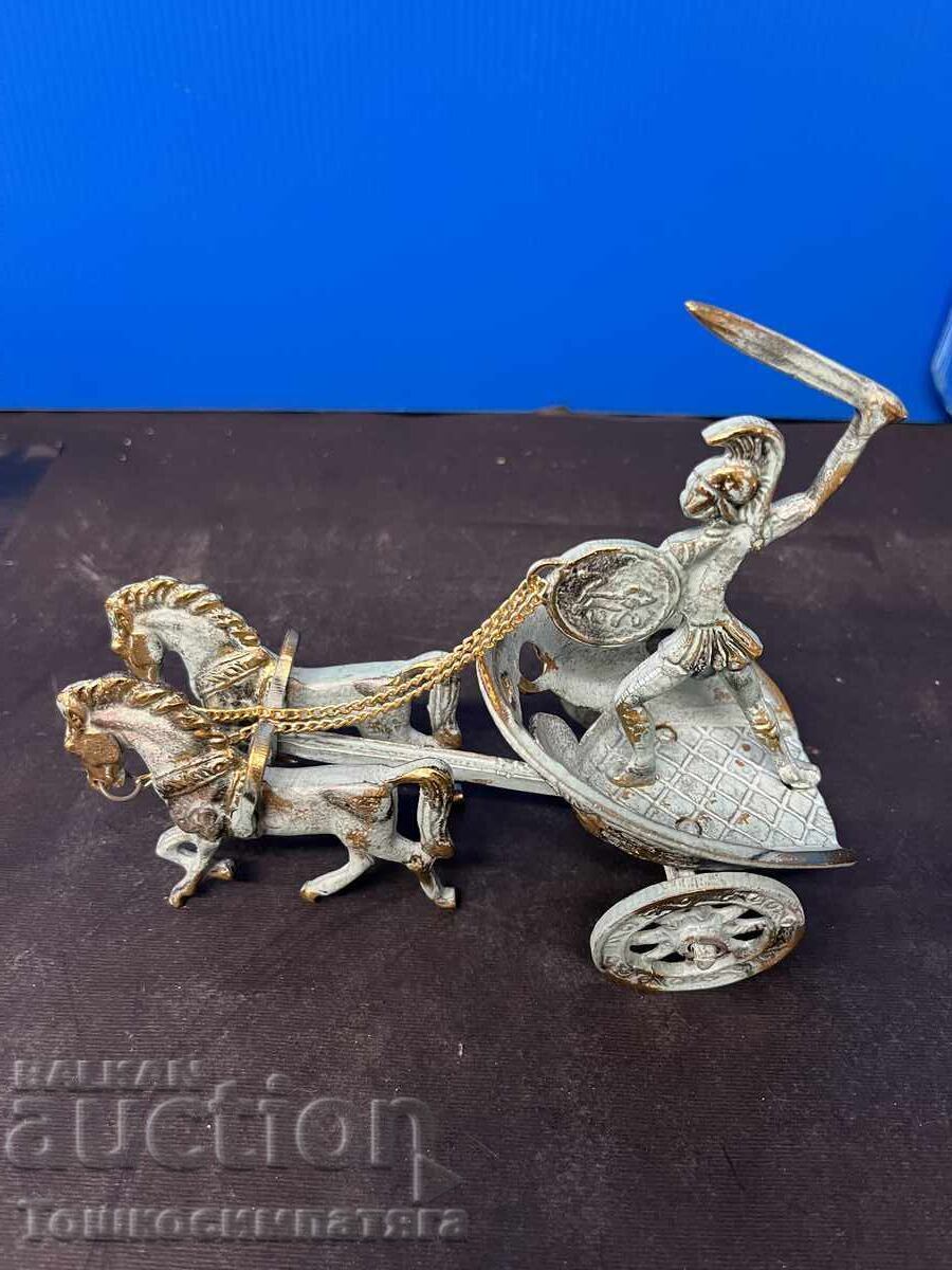 Αχιλλέας σε άρμα - χάλκινο άγαλμα με τιμή 80.00 BGN | € 40.90