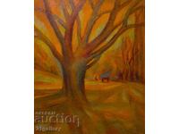 Elka Naydenova (1932 – 2016) Oil Painting Landscape