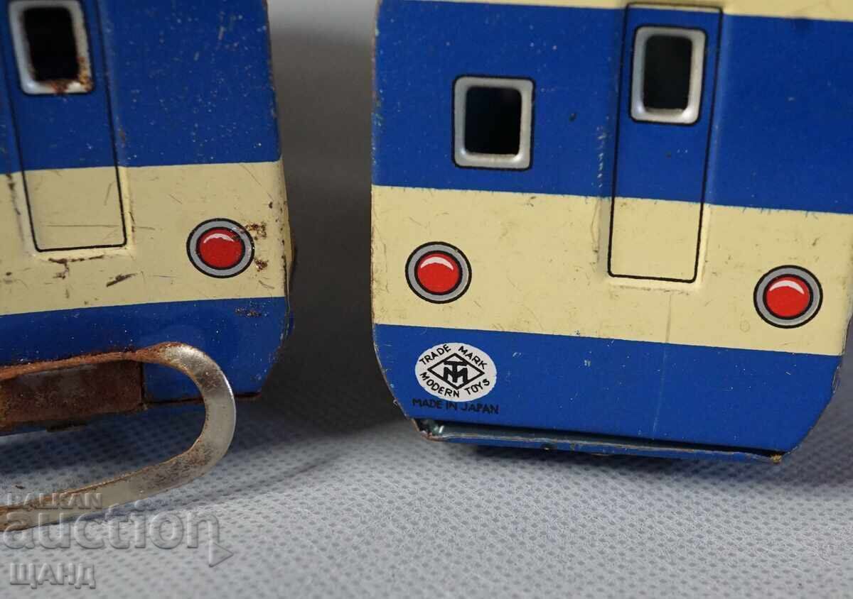 Vechiă Jucărie Metalică Japoneză Rară Model Tren - 5