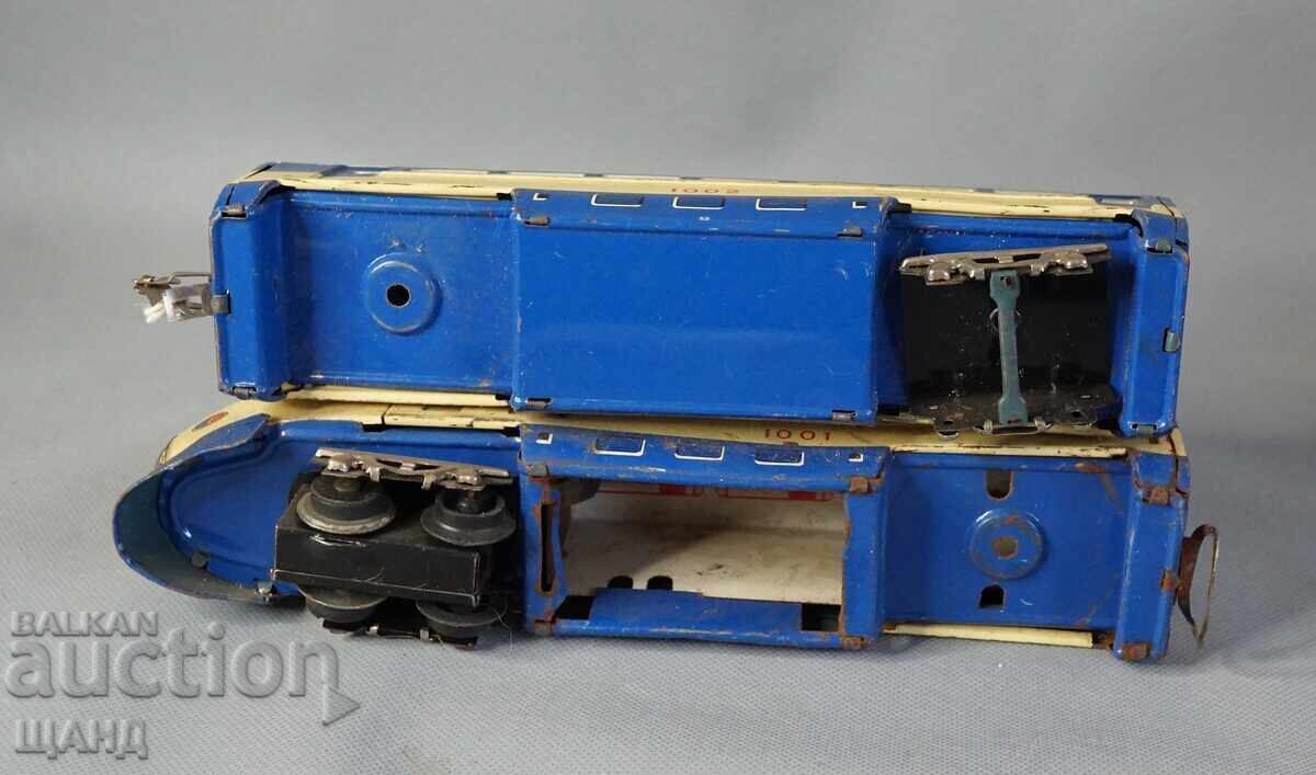 Vechiă Jucărie Metalică Japoneză Rară Model Tren - 6