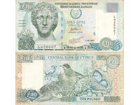 tino37 - CYPRUS - 10 POUNDS - 1997 - F+