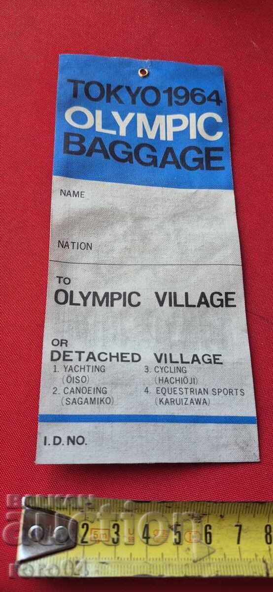 TOKYO 1964 BAGAJ OLIMPIC - 6