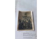 Fotografie Ruse Pasageri și căpitanul vaporului Vit Ruse