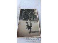 Photograph Sofia Little boy on a path in the park 1936