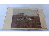 Φωτογραφία Σόφιας Νέοι και κορίτσια στο λιβάδι 1919