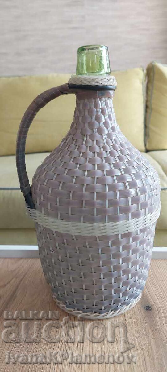 Auction Demijohn retro for connoisseurs Auction Demijohn retro for connoisseurs