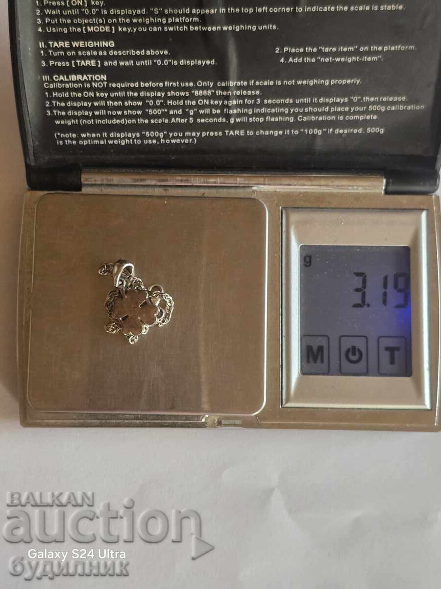 Silver bracelet. 19.5cm. I'm listing over 100 Auctions. Take a look! - 6