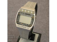 Piratron LCD world time tsifrov digital ceas cuarț 1983