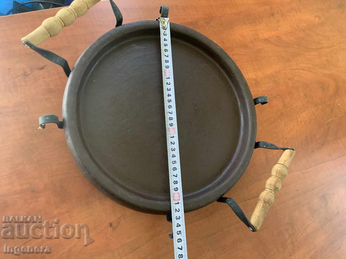 ΣΑΤΣ Φ32 CM ΚΕΡΑΜΙΚΑ ΜΕΤΑΛΛΙΚΑ με τιμή 19.00 BGN | € 9.71 ΣΑΤΣ Φ32 CM ΚΕΡΑΜΙΚΑ ΜΕΤΑΛΛΙΚΑ με τιμή 19.00 BGN | € 9.71