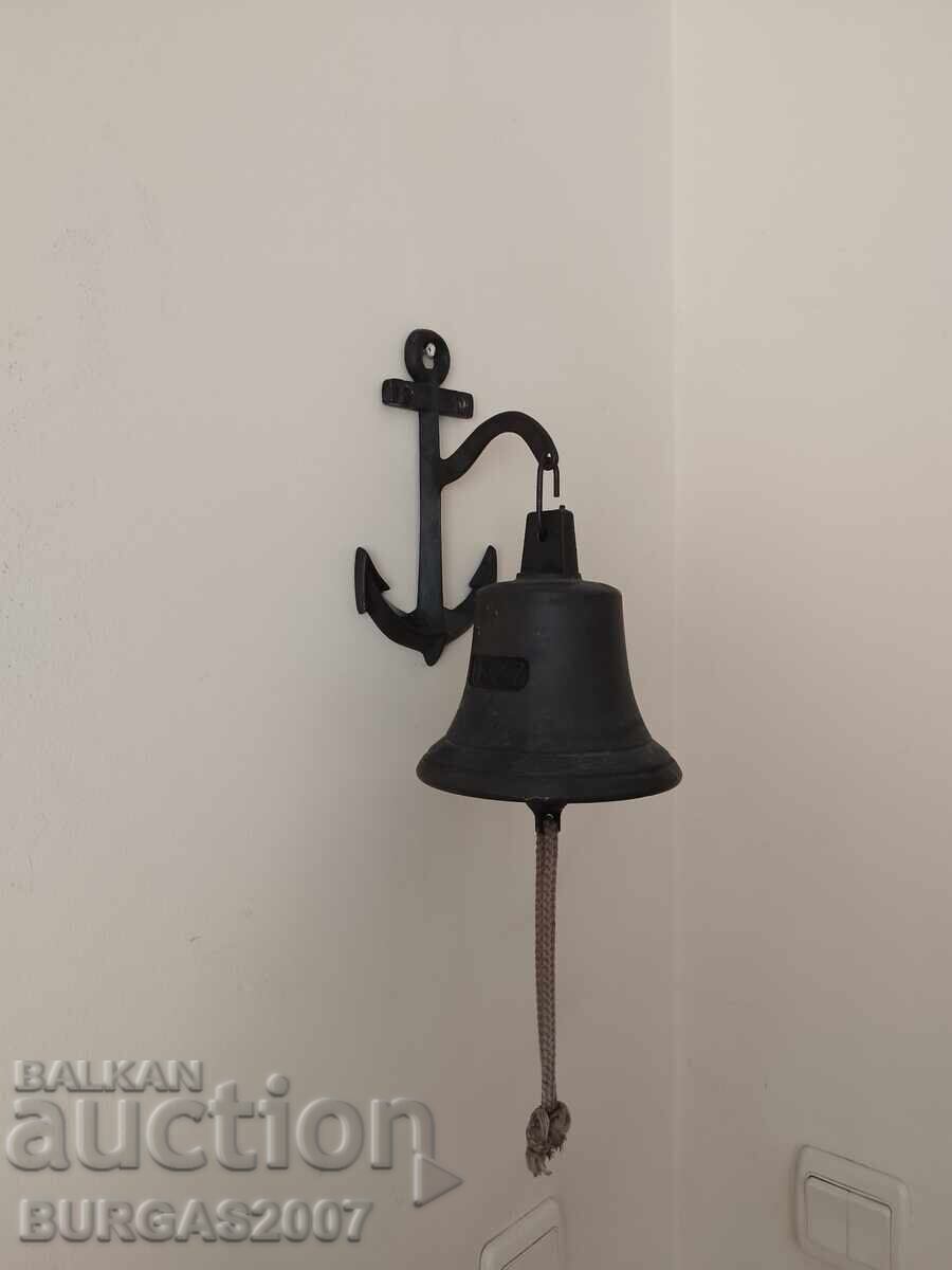 Old bronze wall bell with price 280.00 BGN | € 143.16 Old bronze wall bell with price 280.00 BGN | € 143.16