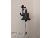 Old bronze wall bell