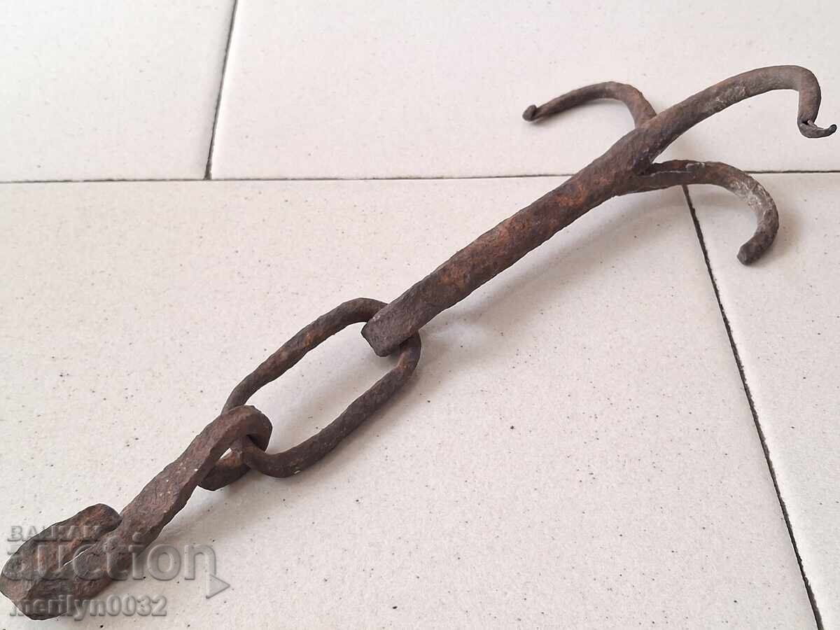 Cârlig forjat vechi, cârlig triplu - 5