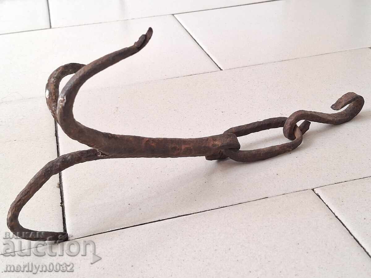 Cârlig forjat vechi, cârlig triplu - 7