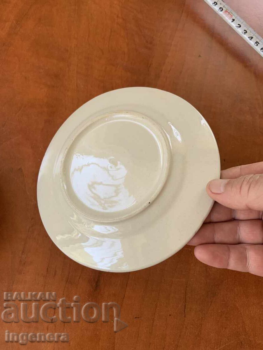 ΠΟΡΣΕΛΑΝΙΝΗ ΠΙΑΤΕΛΑ ΡΕΚΛΑΜΑ - 2 ΤΕΜ - 5