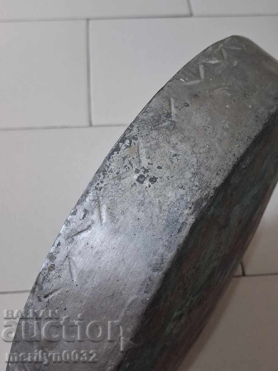 Auction Pie pan, copper, casserole, blue, copper dish Auction Pie pan, copper, casserole, blue, copper dish