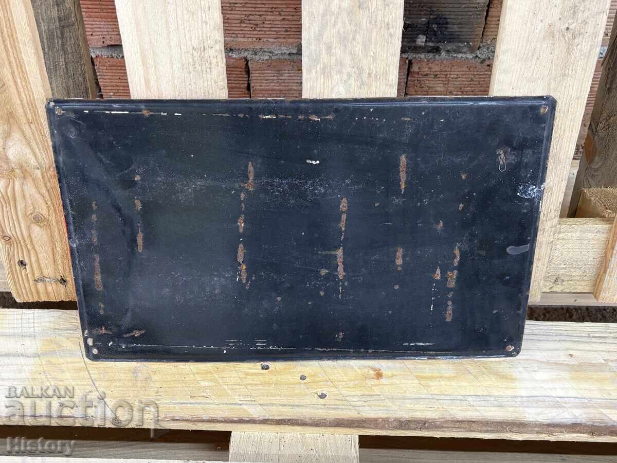 Licitație Placa emailata Licitație Placa emailata