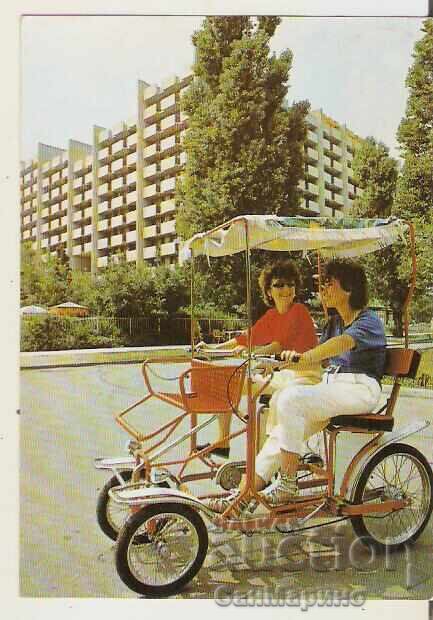 Κάρτα Βουλγαρία Βάρνα Κουρόρτ Ντρούζμπα Ξενοδοχείο Βάρνα 18*