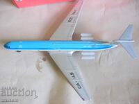 Jucărie de tablă AVION VEB-G.D.R. Germania de Est KLM