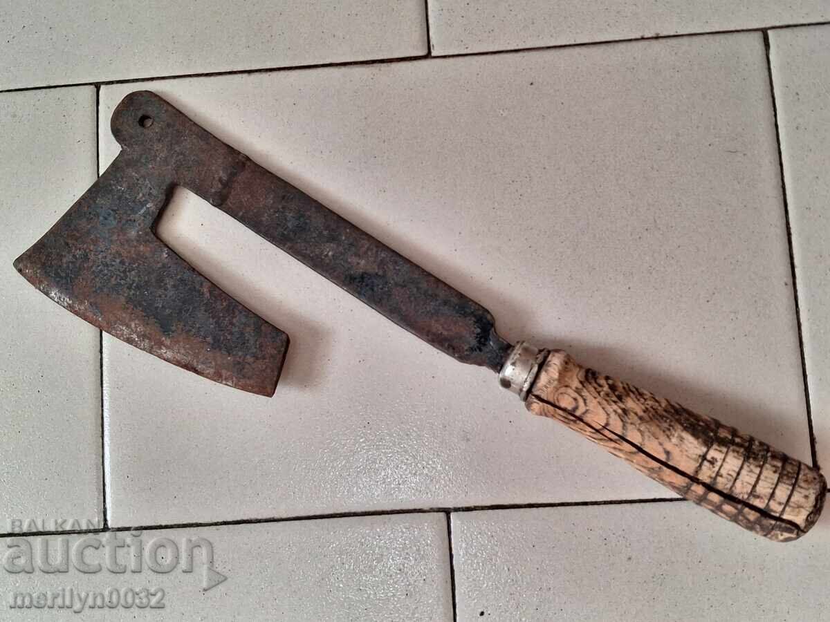 Παλιό τσεκούρι, τσεκουράκι, εργαλείο, σφυρήλατο σίδερο, τσεκούρι - 7