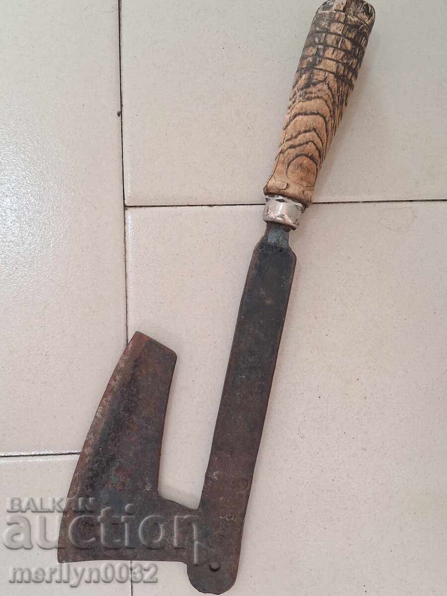 Παλιό τσεκούρι, τσεκουράκι, εργαλείο, σφυρήλατο σίδερο, τσεκούρι