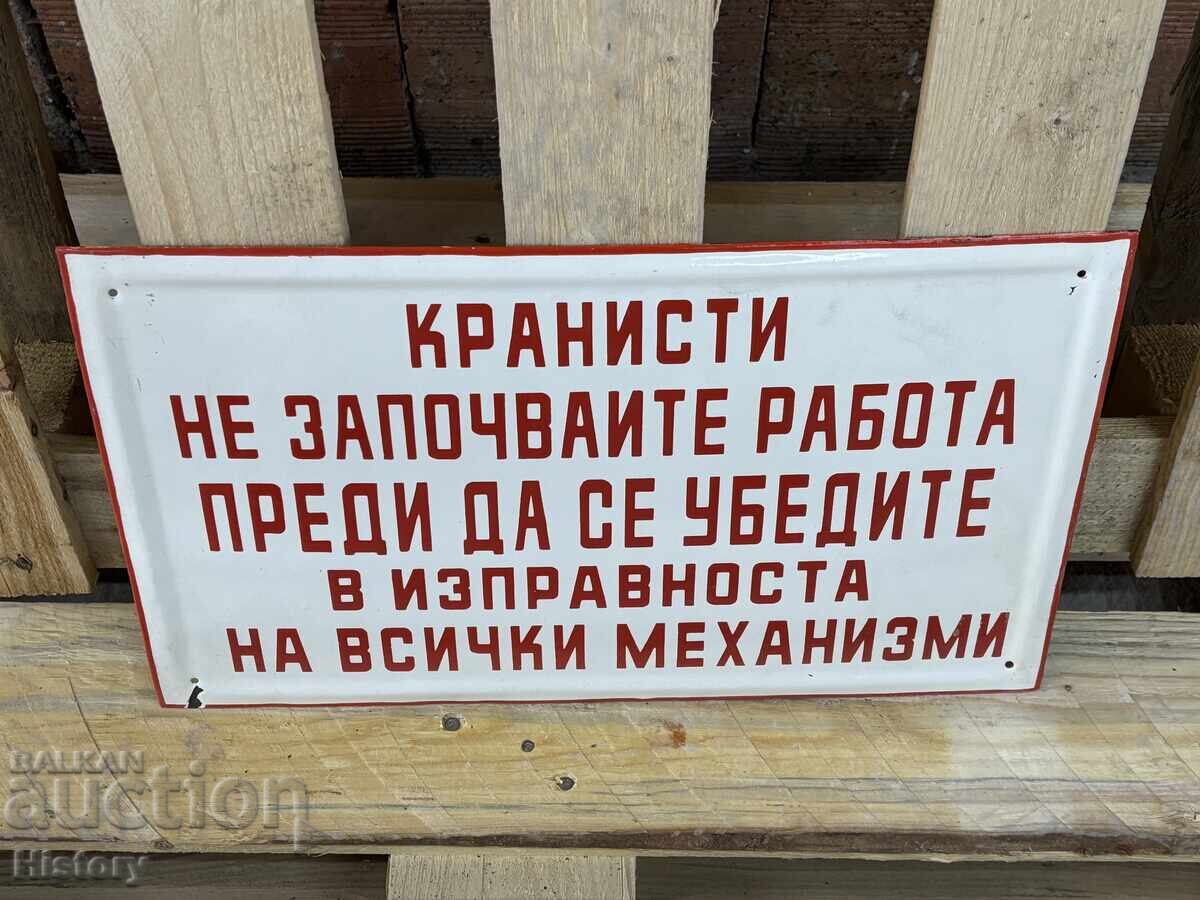 Placa emailata Placa emailata