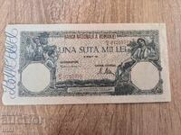 Romania 100,000 Lei 1946 Year