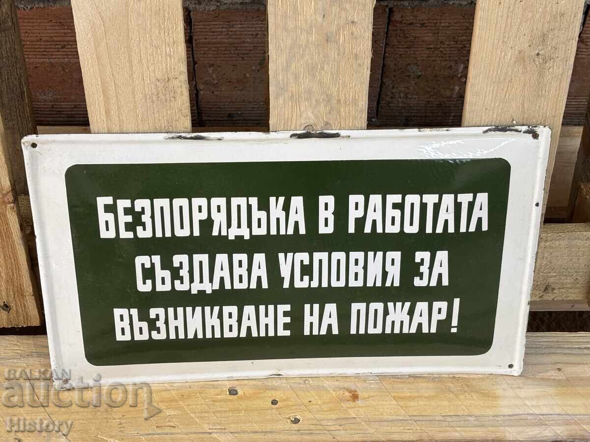 Placa emailata cu preț 44.99 BGN | € 23.00 Placa emailata cu preț 44.99 BGN | € 23.00