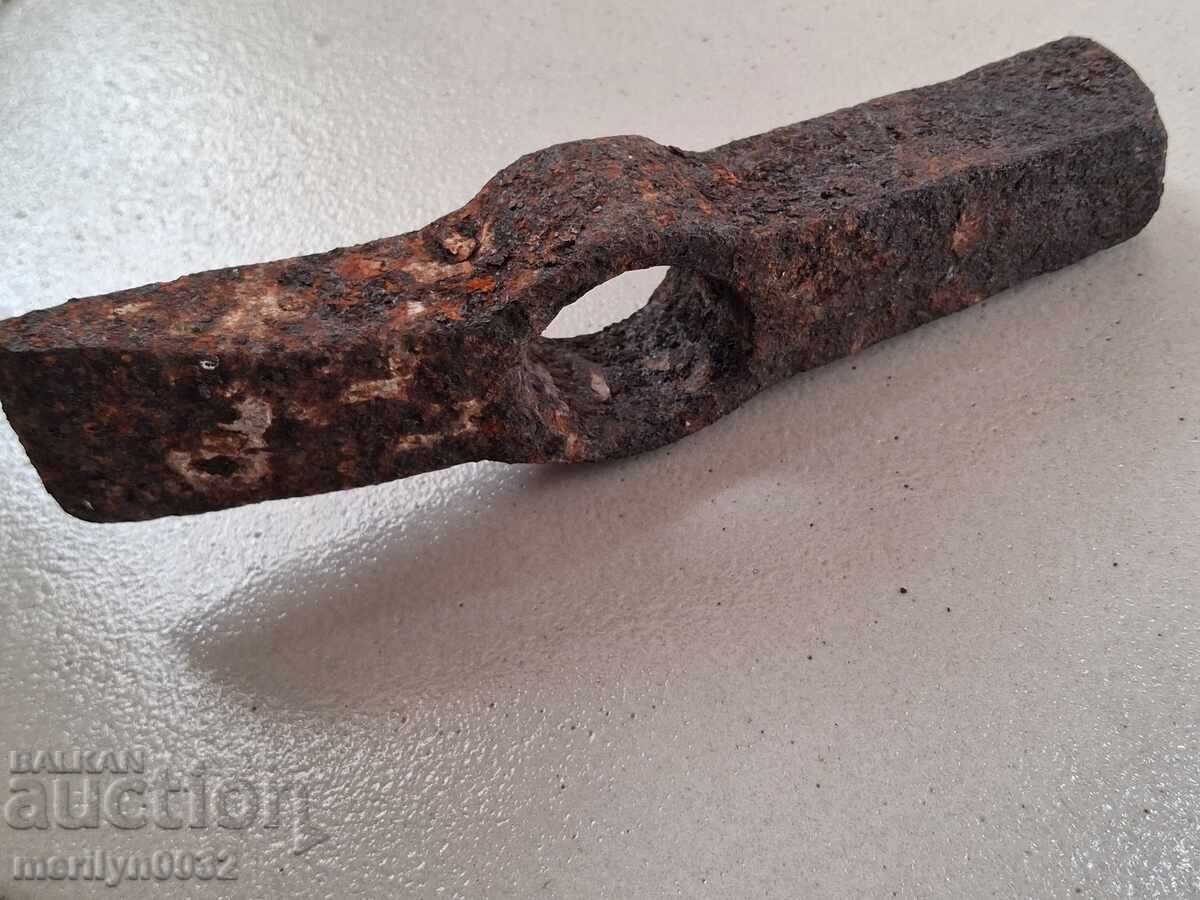 Παράδοση Σφυρήλατο σίδερο με λεπίδα εργαλείων σφυριού Βούλγαρου ξυλουργού