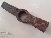 Vechi ciocan de dulgher bulgar lama unealta fier forjat