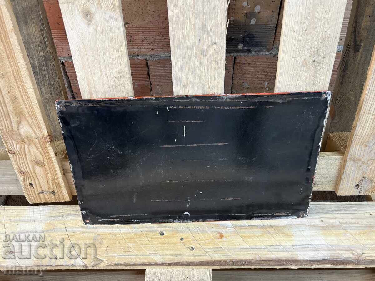 Licitație Placa emailata