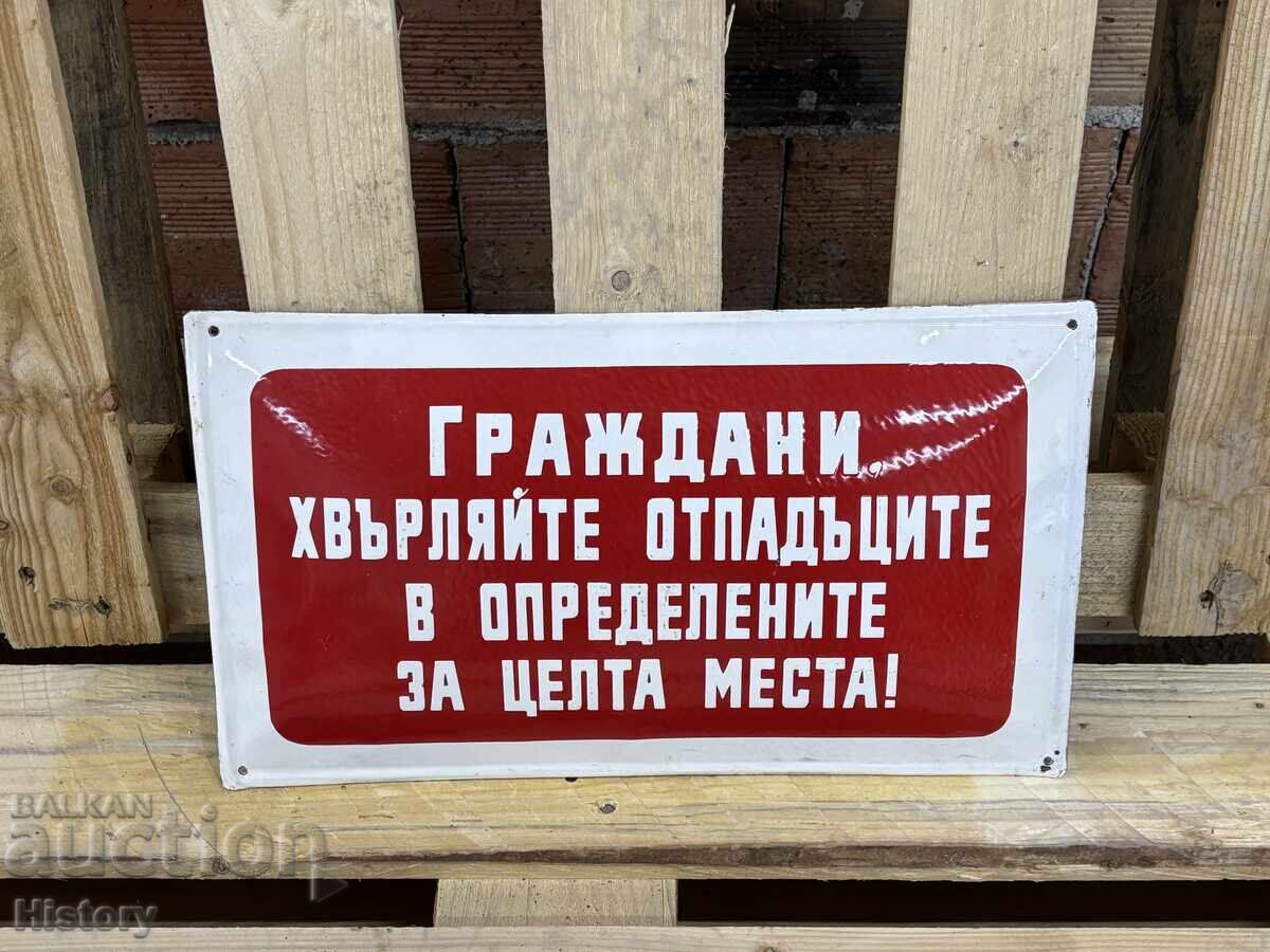 Placa emailata cu preț 44.99 BGN | € 23.00