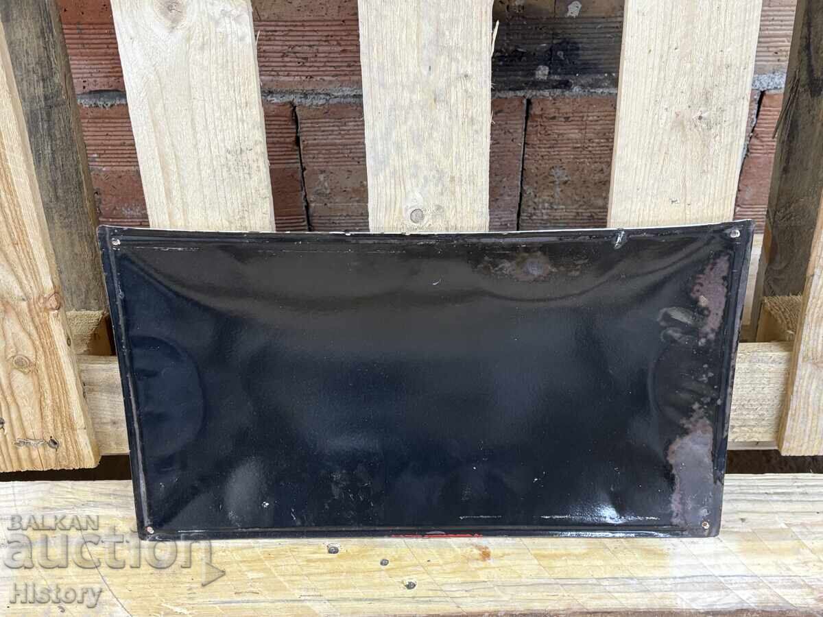 Licitație Placa emailata